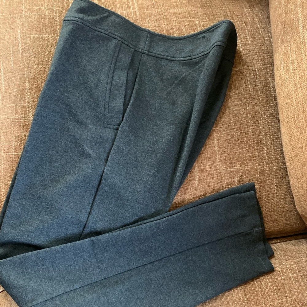 Eileen Fisher Heather Gray Knit Pants size S